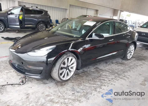 2018 Tesla Model 3 Long Range/Performance from USA, damaged, VIN 5YJ3E1EB1JF184950